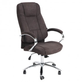 Кресло поворотное KING A, ткань/темно-коричневый